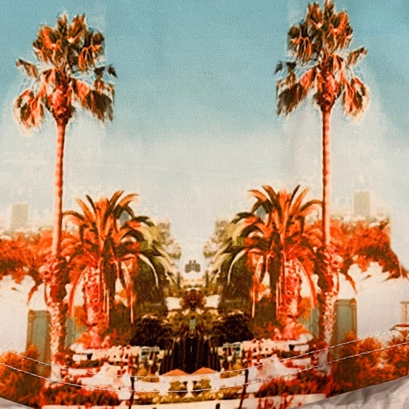 NEW Finders Keepers Moondance Top in Palm Beach Exclusive Print - Picture 2 of 4